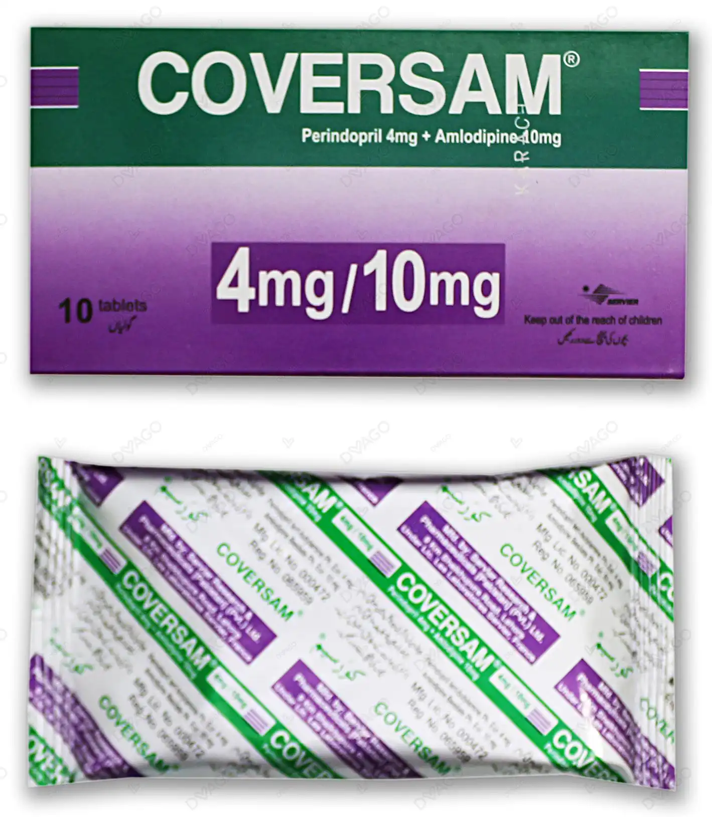 Coversam Tablets 4-10mg